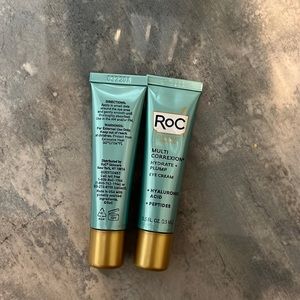 RoC Multi-Correxion Hydrate + Pump Eye Cream 0.5oz 2Pk New No Box